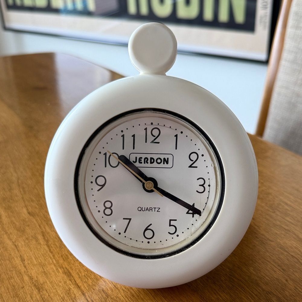 Vintage Jerdon 70’s plastic clock
